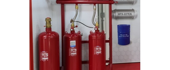 Газовое пожаротушение: используемые ГОТВ, устройство и принцип работы